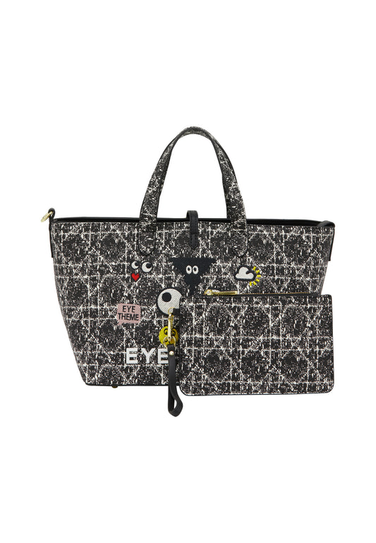 myMo pop EYETHEME women's 2 In-1 tote bag set