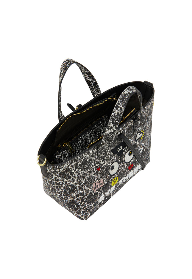 myMo pop EYETHEME Women's 2 In-1 Tote Bag Set