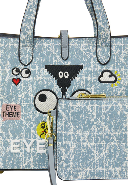 myMo pop EYETHEME women's 2 In-1 tote bag set