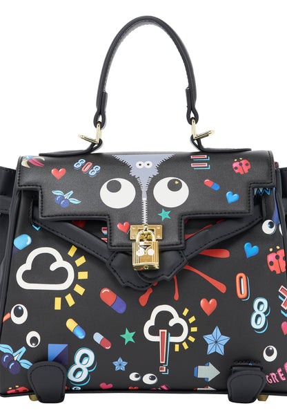 myMo pop EYETHEME damska torebka z klapk�