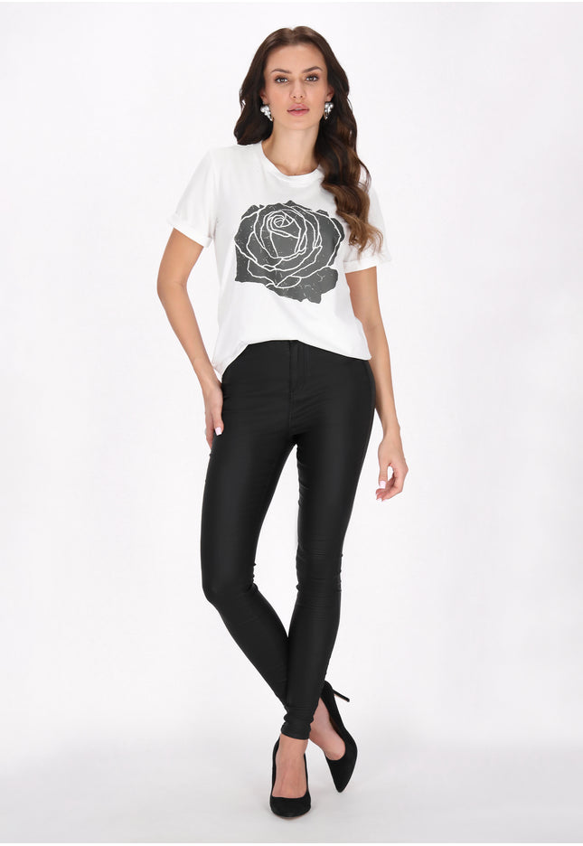 faina CASUAL Damska Koszulka T-Shirt