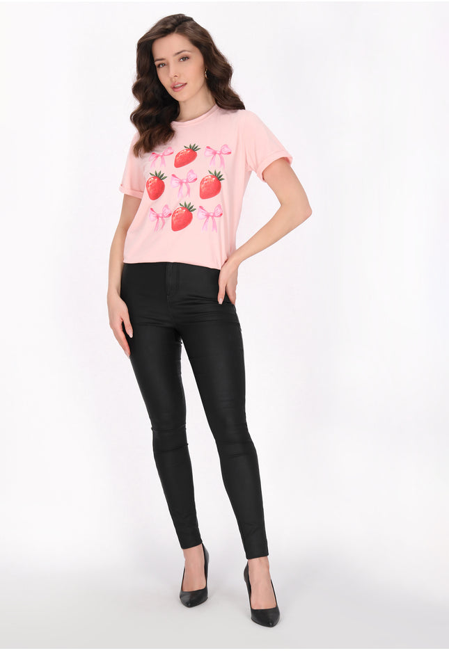 faina CASUAL Damska Koszulka T-Shirt