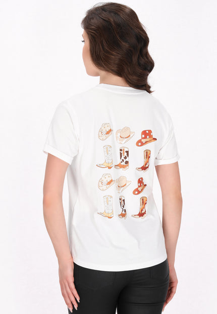 faina CASUAL Damska Koszulka T-Shirt