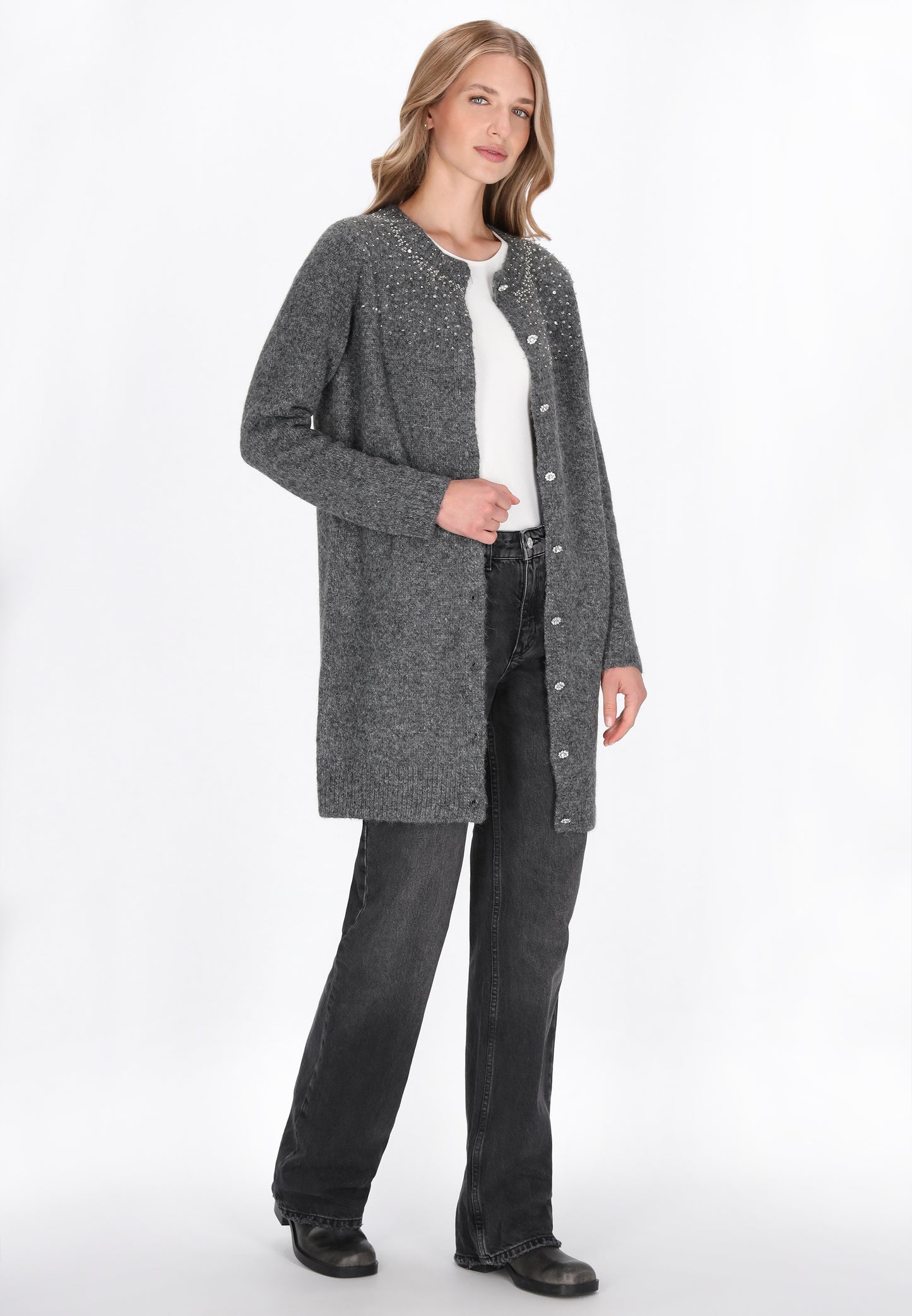 DreiMaster Vintage kardigan damski