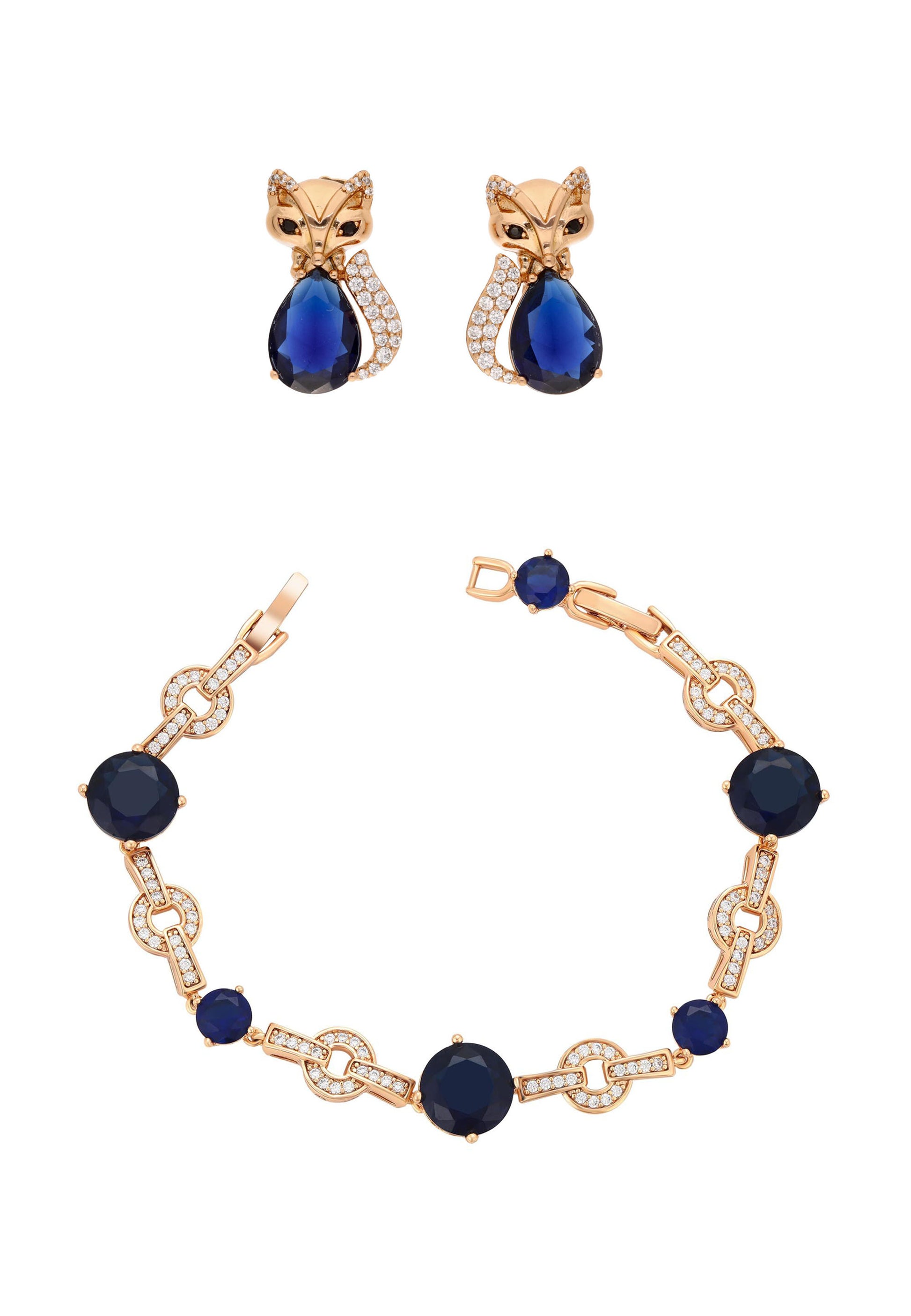 faina zestaw biżuterii świątecznej