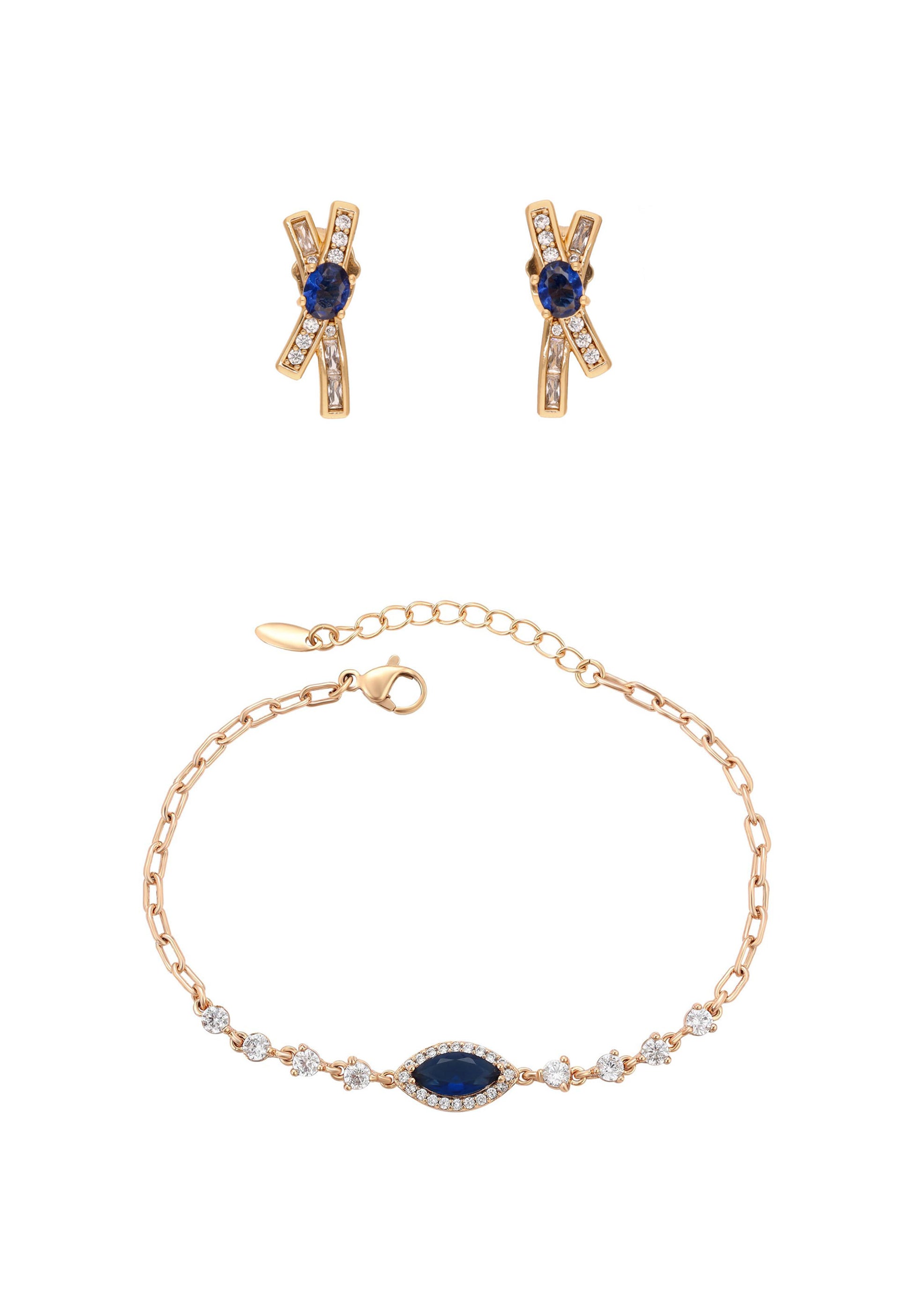 faina zestaw biżuterii świątecznej