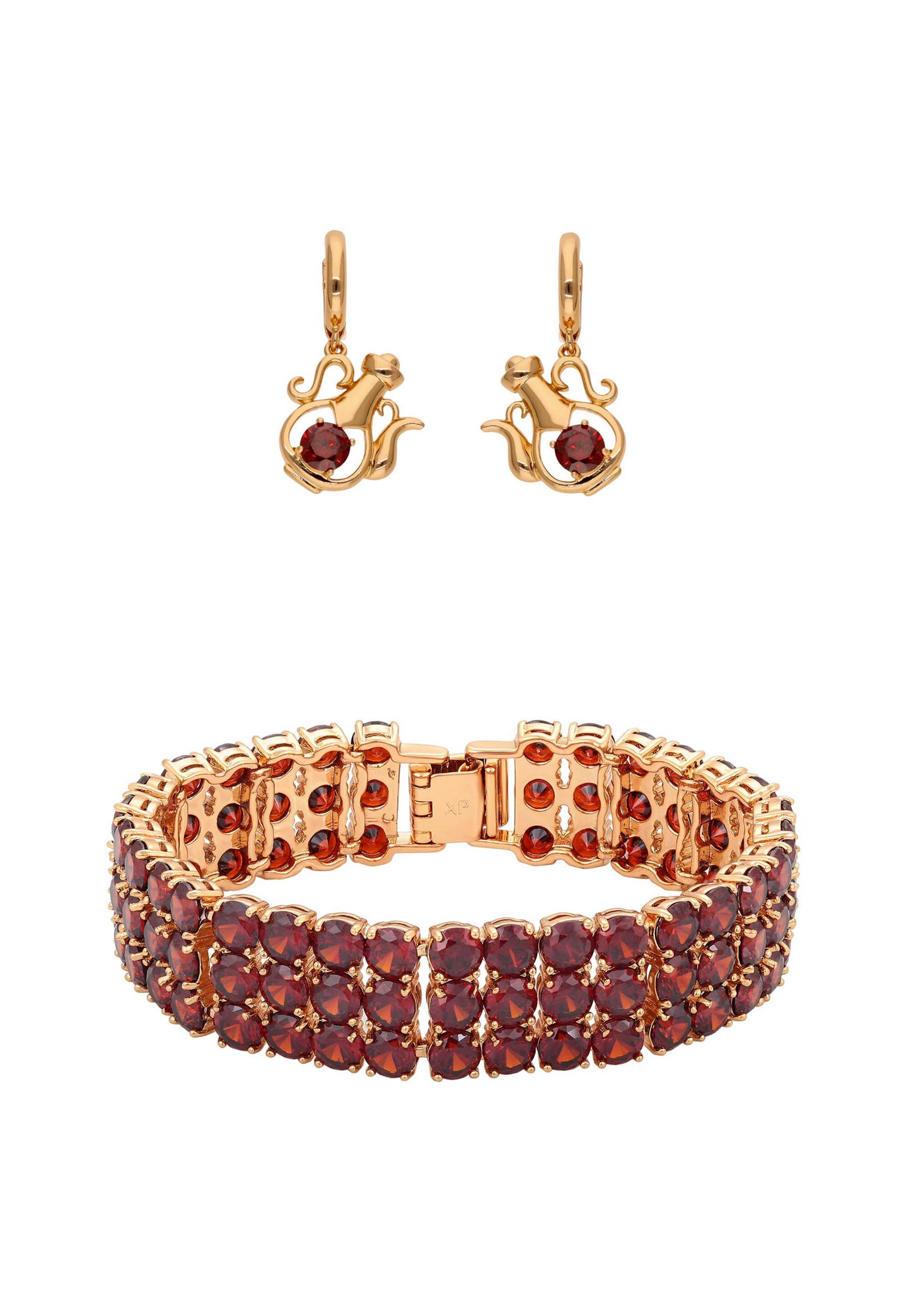 faina zestaw biżuterii świątecznej