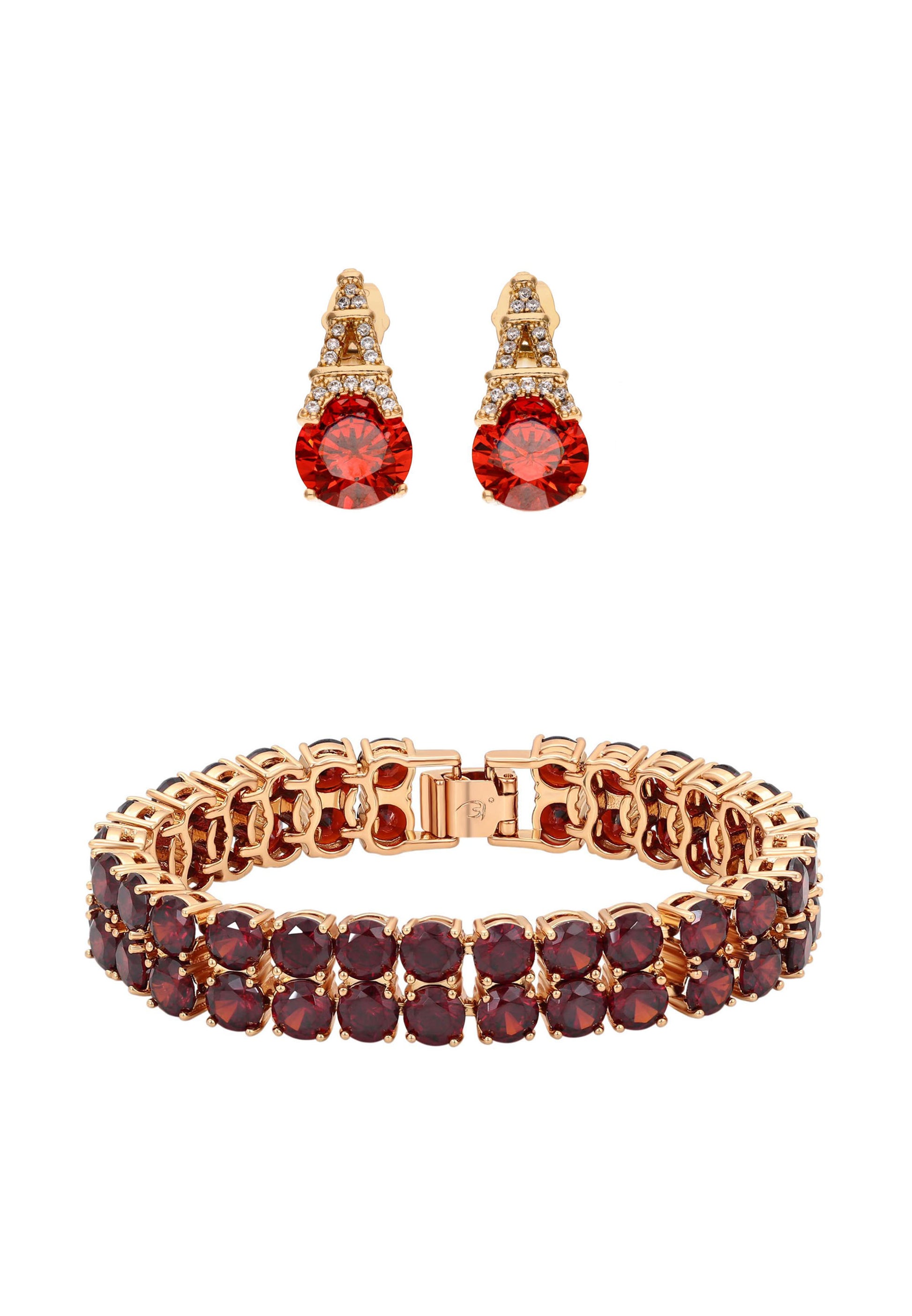 faina zestaw biżuterii świątecznej