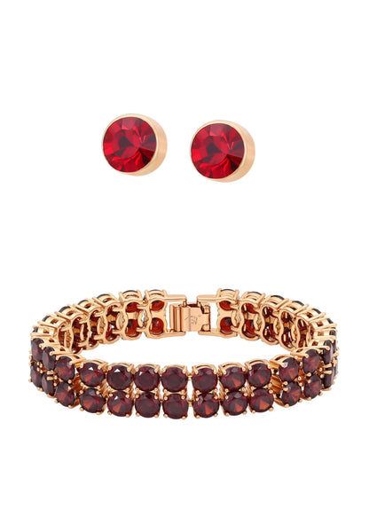 faina zestaw biżuterii świątecznej