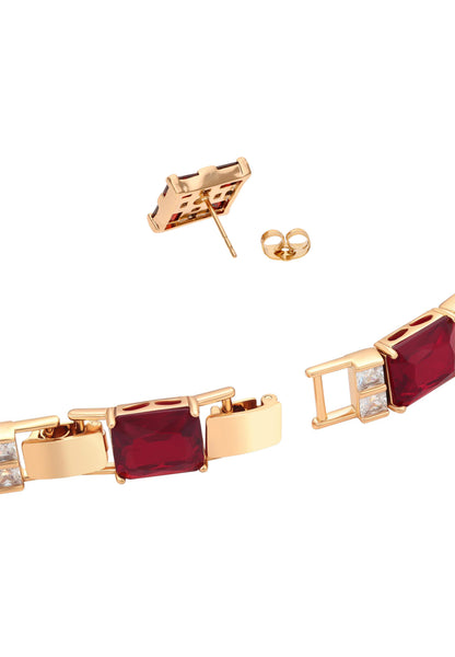 faina zestaw biżuterii świątecznej