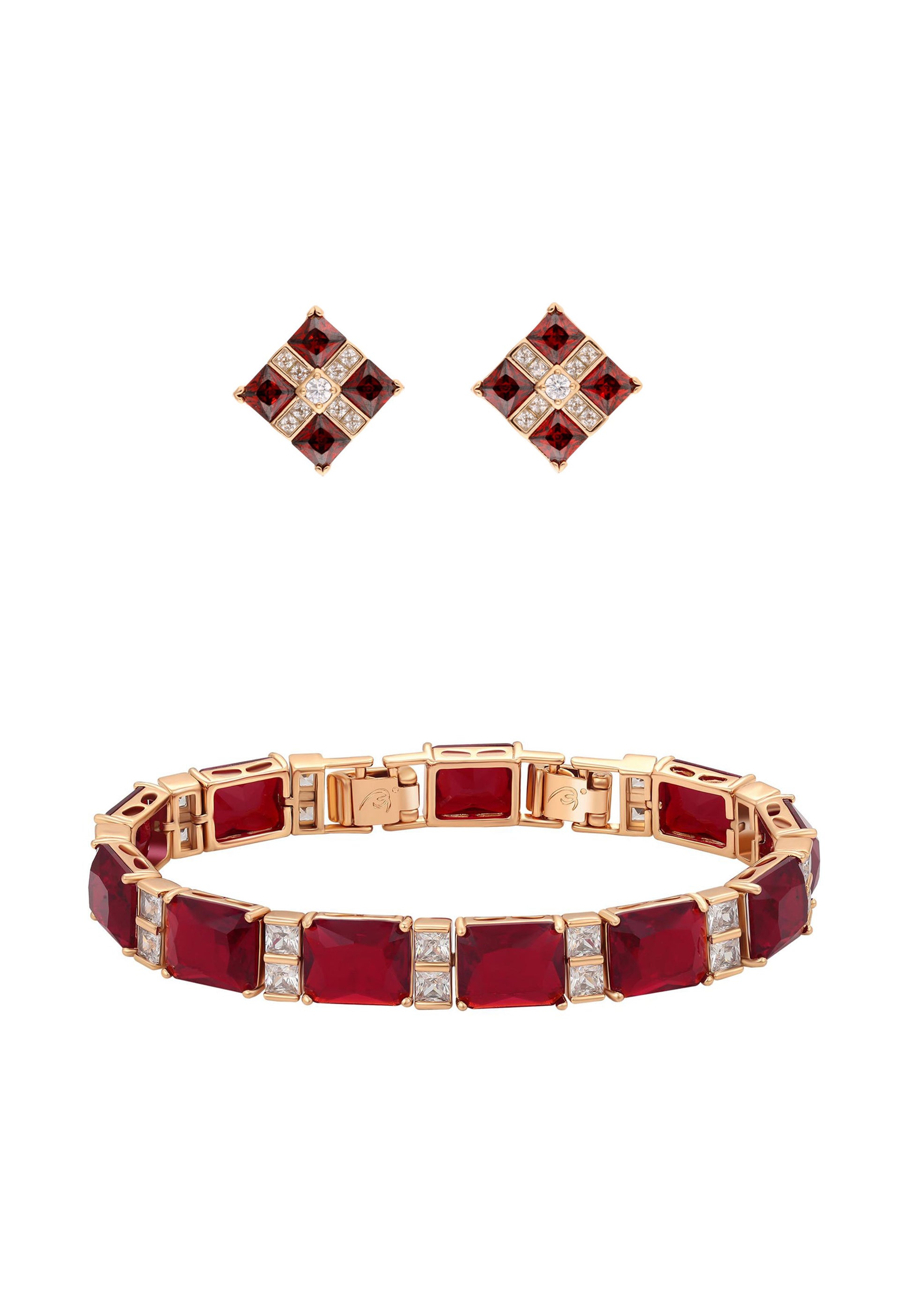 faina zestaw biżuterii świątecznej