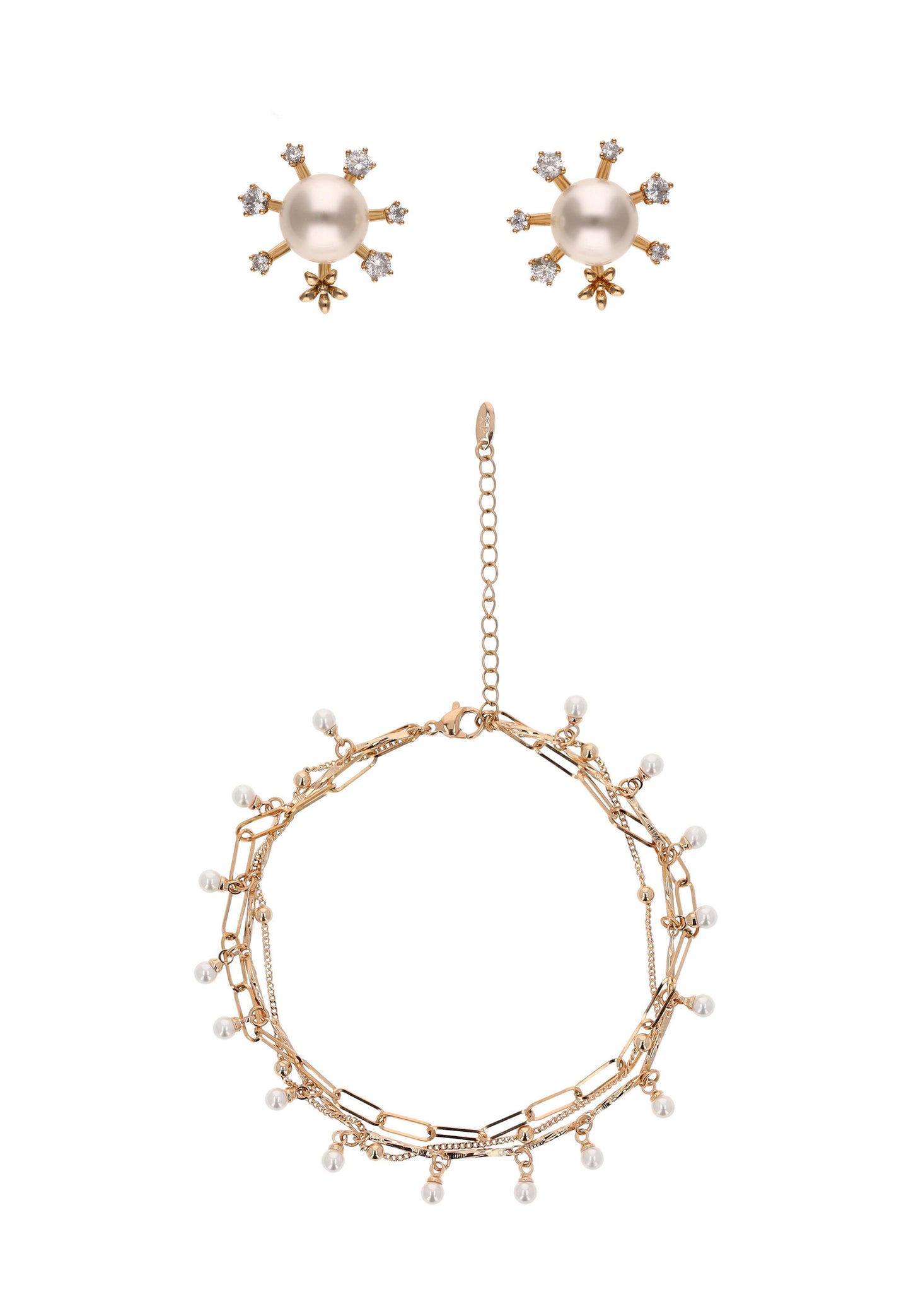 faina zestaw biżuterii świątecznej