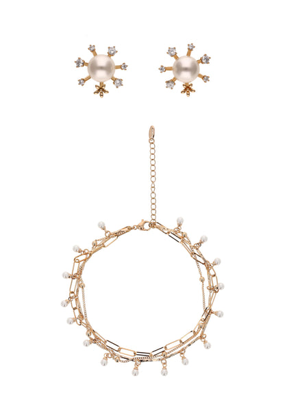 faina zestaw biżuterii świątecznej