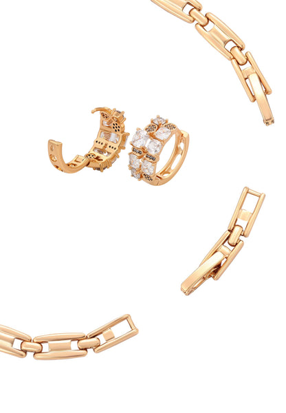 faina zestaw biżuterii świątecznej