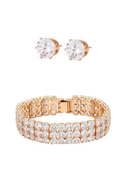 faina zestaw biżuterii świątecznej