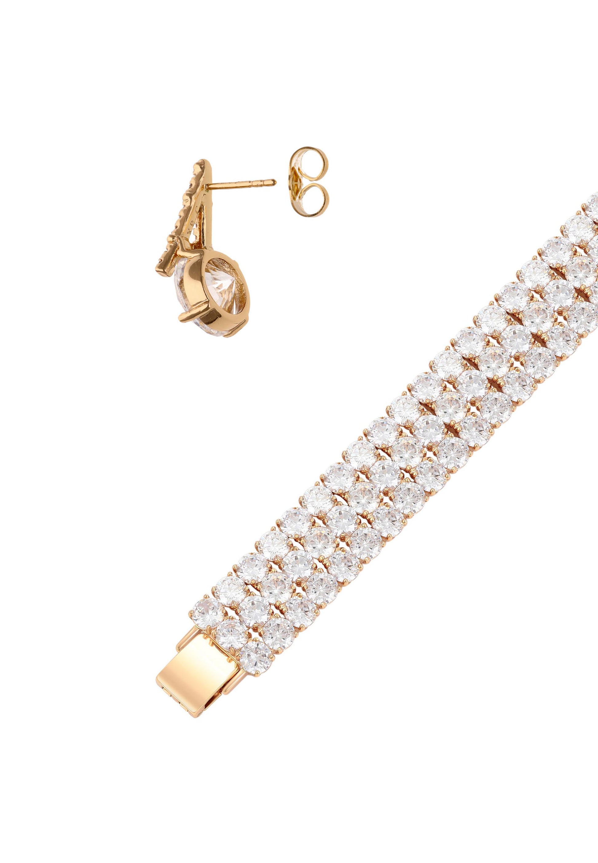 faina zestaw biżuterii świątecznej