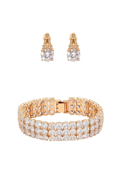 faina zestaw biżuterii świątecznej