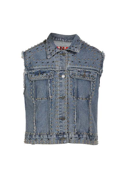 myMo ROCKS women's denim vest