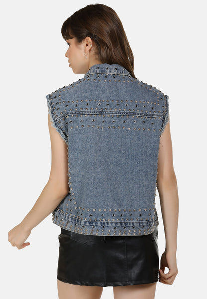 myMo ROCKS women's denim vest