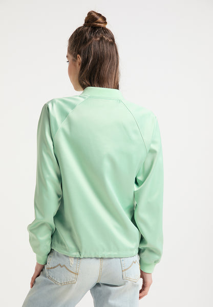 myMo women's satin blouson