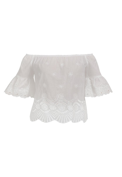 usha FESTIVAL women's carmen blouse