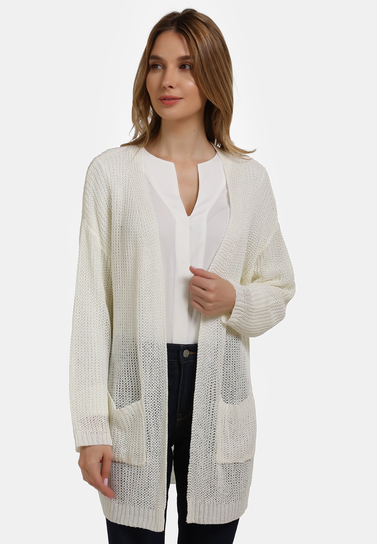 usha BLUE LABEL women's knit coat
