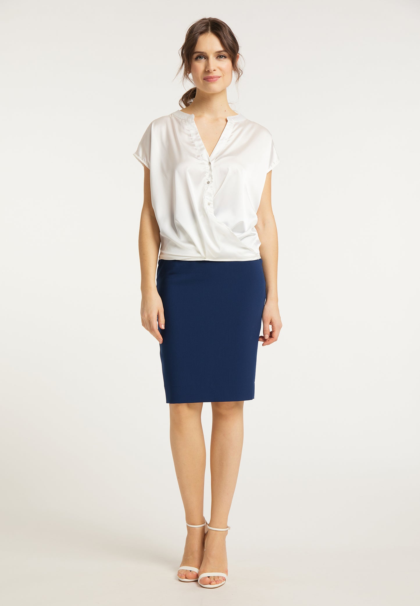 usha BLACK LABEL women's slip-on blouse