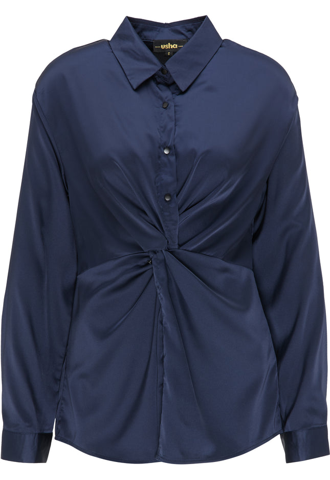 usha BLACK LABEL Women's Satin Blouse