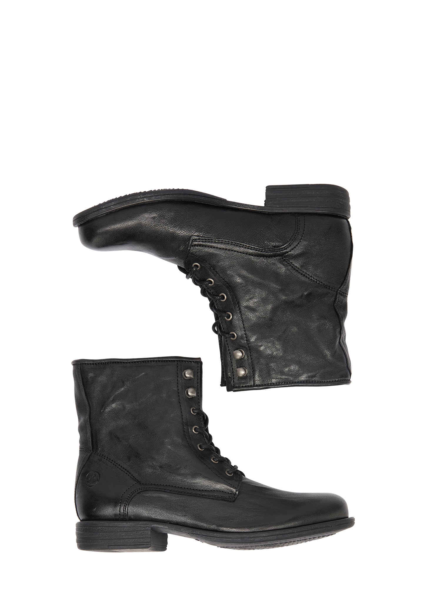 DreiMaster Vintage women's soft leather ankle boots
