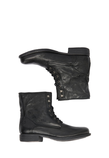 DreiMaster Vintage women's soft leather ankle boots