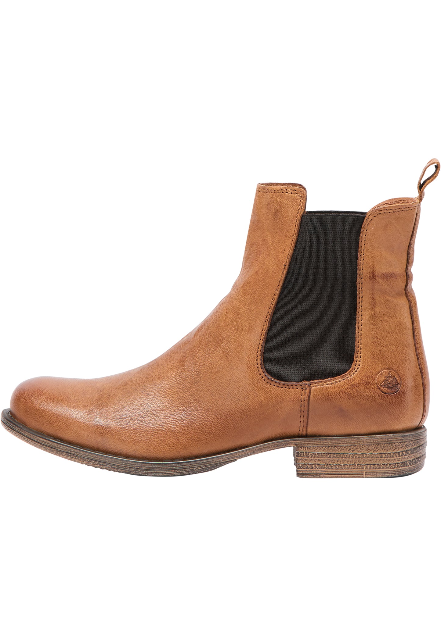 DreiMaster Vintage women's soft leather Chelsea boots
