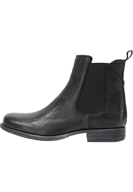 DreiMaster Vintage women's soft leather Chelsea boots