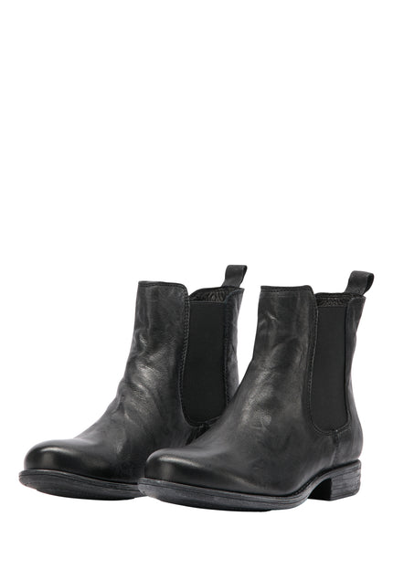 DreiMaster Vintage Women's Soft Leather Chelsea Boots