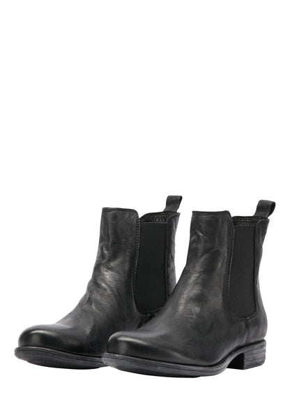 DreiMaster Vintage women's soft leather Chelsea boots