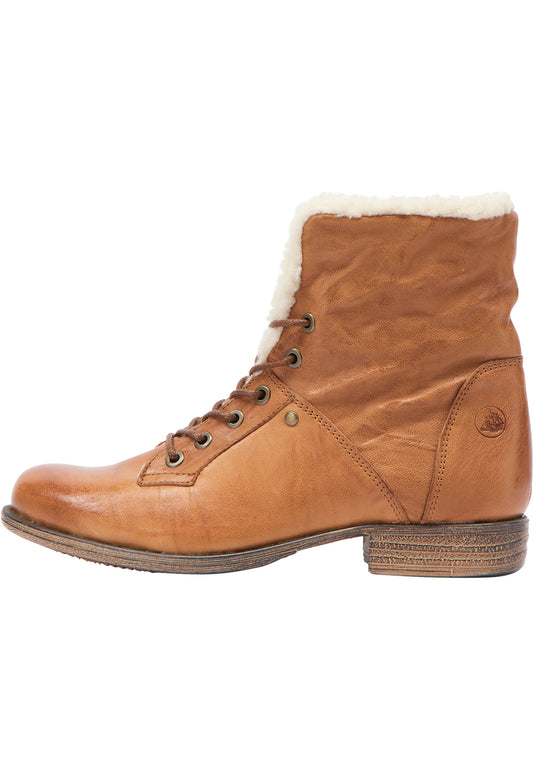 DreiMaster Vintage women's soft leather ankle boots