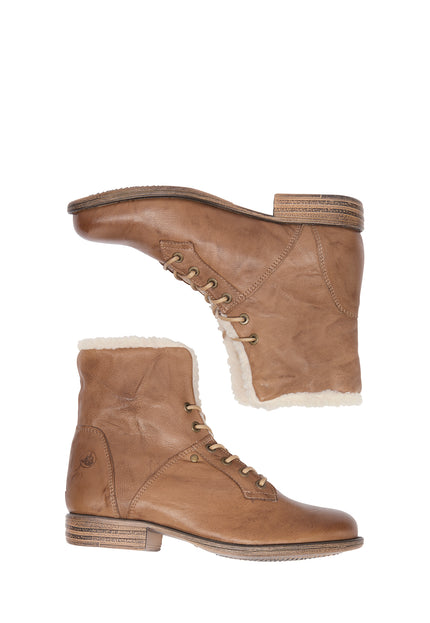DreiMaster Vintage Women's Soft Leather Ankle Boots