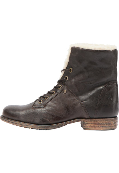 DreiMaster Vintage women's soft leather ankle boots