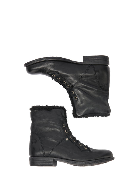DreiMaster Vintage Women's Soft Leather Ankle Boots
