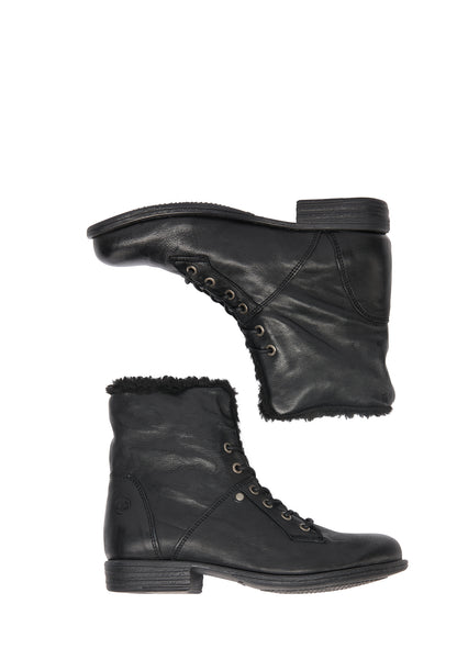 DreiMaster Vintage women's soft leather ankle boots