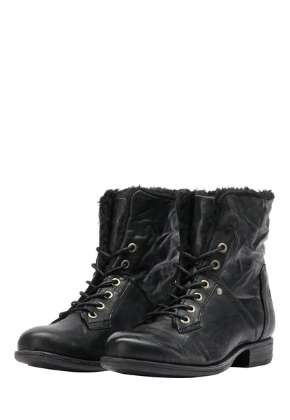 DreiMaster Vintage women's soft leather ankle boots