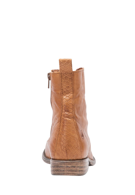 DreiMaster Vintage Women's Soft Leather Ankle Boots