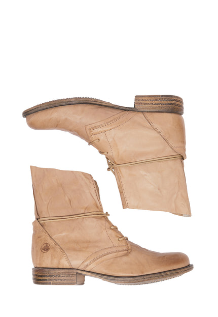 DreiMaster Vintage Women's Soft Leather Ankle Boots