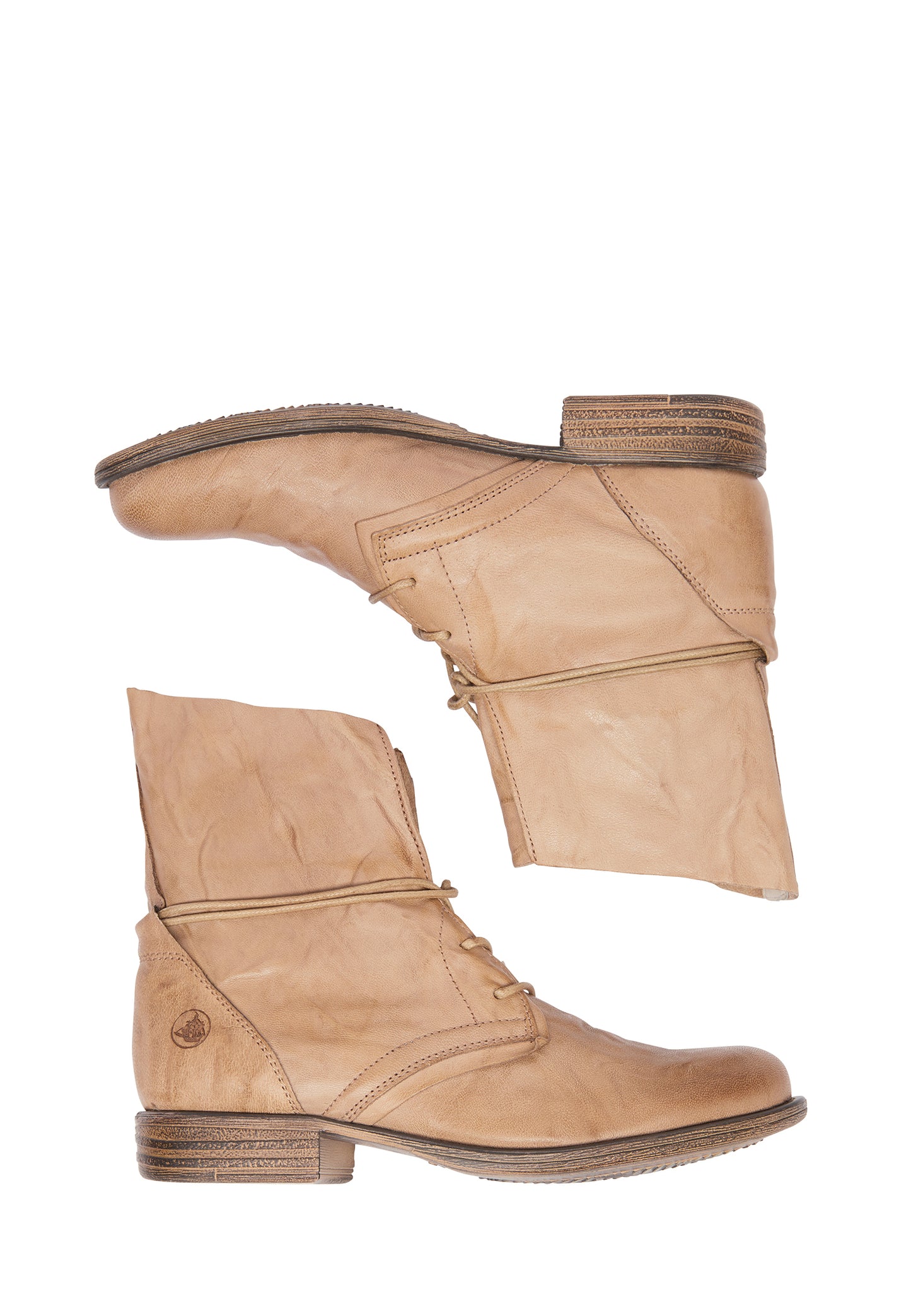 DreiMaster Vintage women's soft leather ankle boots