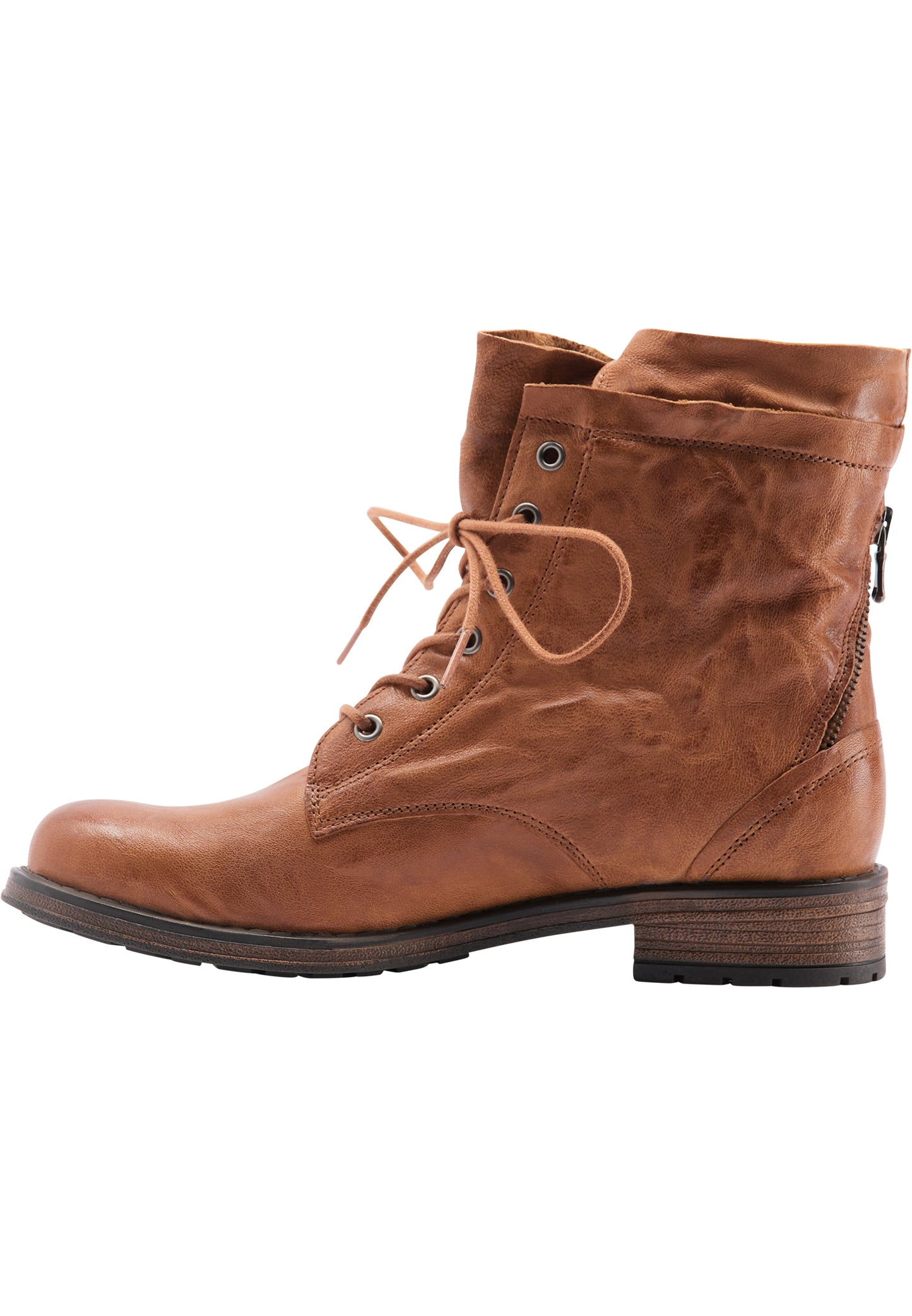 DreiMaster Vintage women's soft leather ankle boots