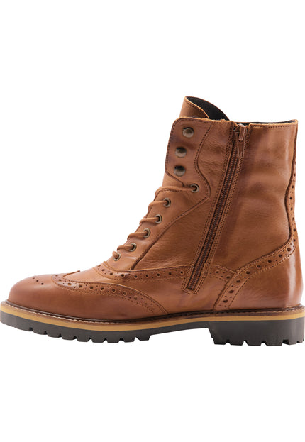 DreiMaster Vintage Women's Soft Leather Ankle Boots