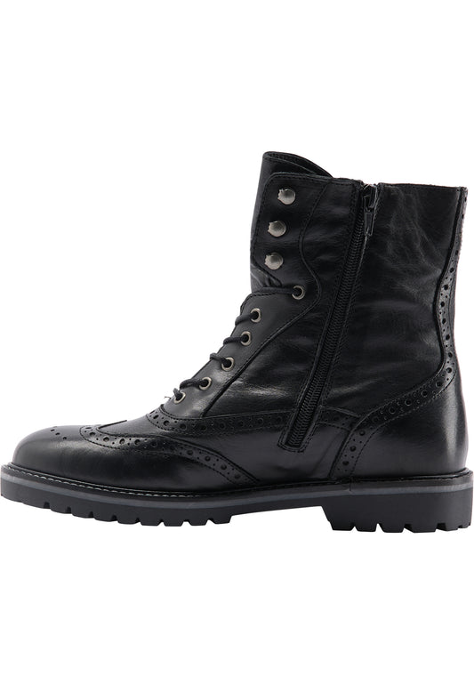 DreiMaster Vintage women's soft leather ankle boots