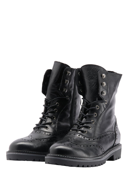 DreiMaster Vintage Women's Soft Leather Ankle Boots