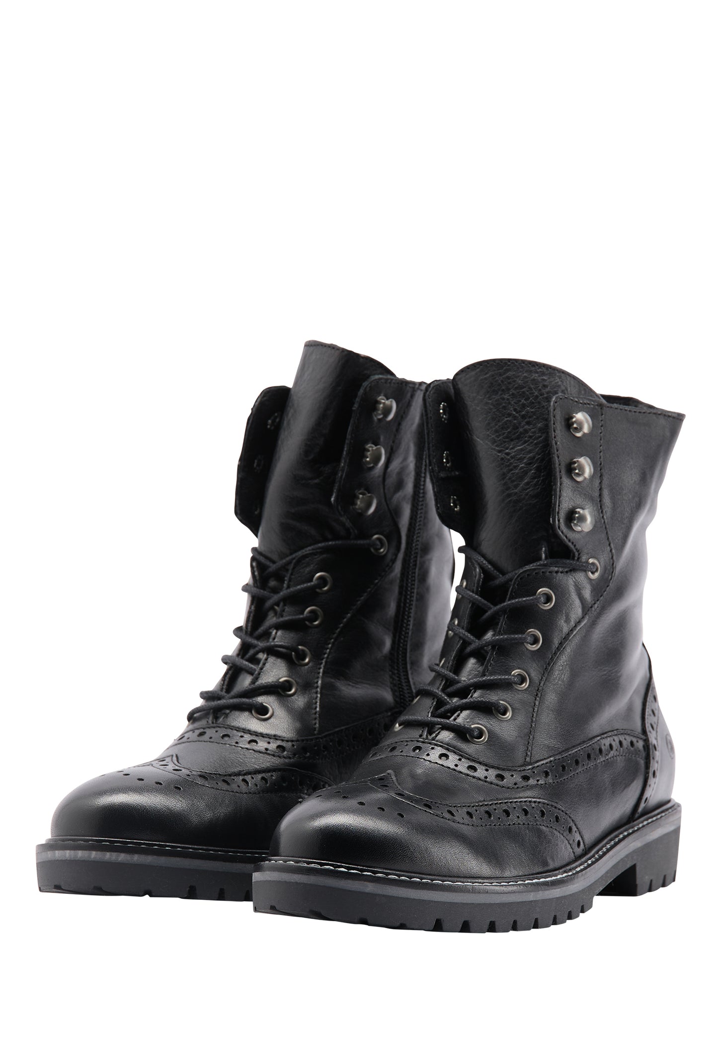 DreiMaster Vintage women's soft leather ankle boots