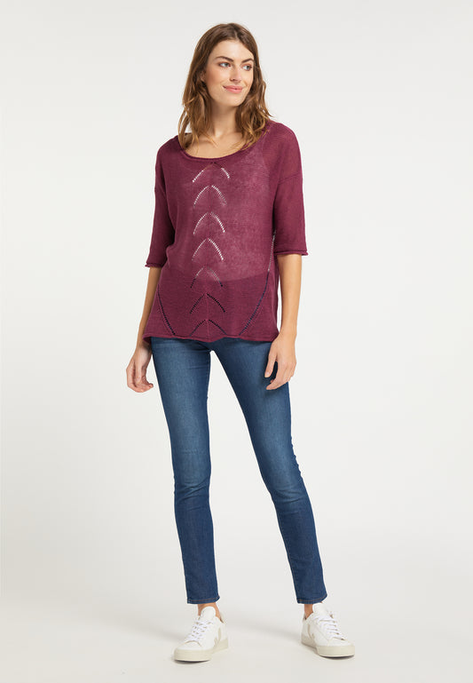 usha women's knitted sweater