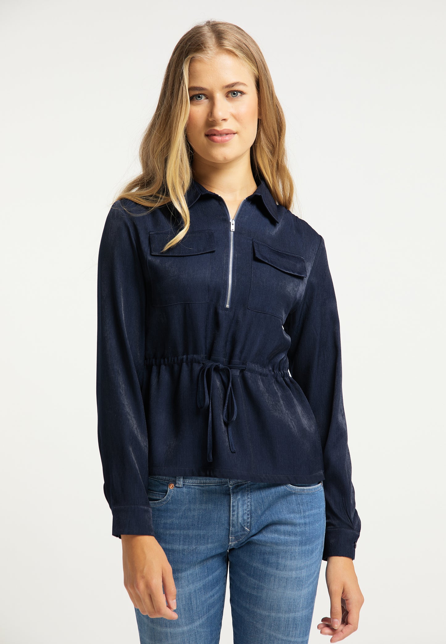 usha BLUE LABEL women's slip-on blouse